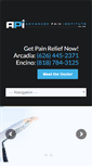Mobile Screenshot of advancedpain.com